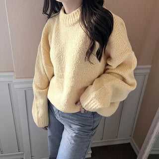 Colored wool knit
