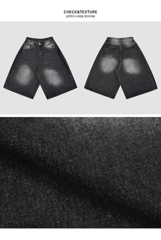 Pintuck Faded Long Bermuda PT - 4 colors