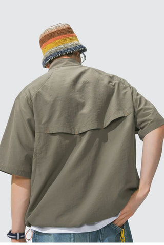 [Monterest] Stand Collar Breathable Zip-Up Jacket