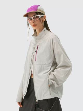 [Monterest] Packable Water-Resistant Zip-Up Jacket