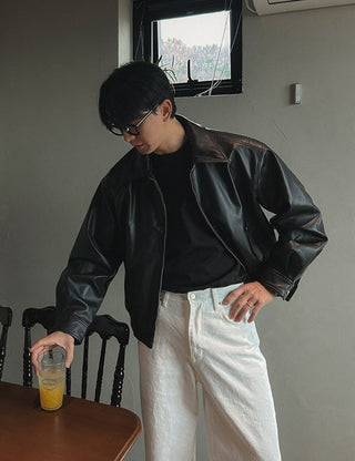 Bio Minimal Leather Jacket