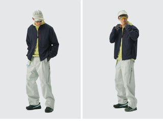 [Monterest] Packable Water-Resistant Zip-Up Jacket