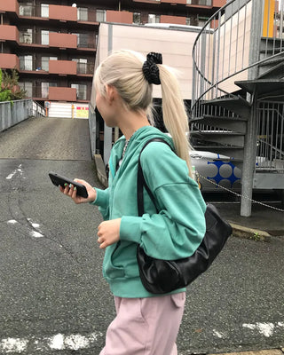 Oversized Basic Zip Hoodie