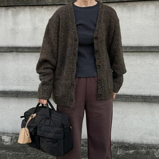 Wool Rouge Fit Cardigan
