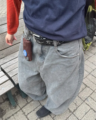 (Unisex) Back Button Balloon Pants