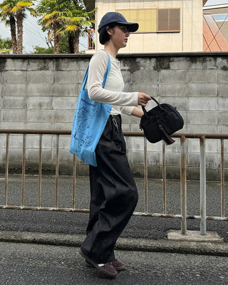 Henley neck cut and sew