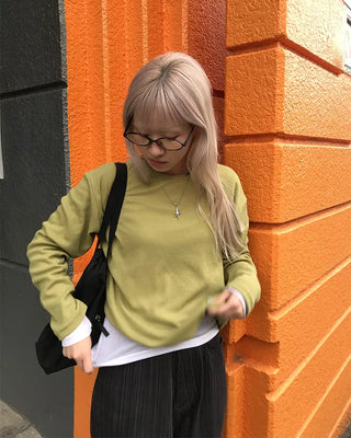 Tencel Basic Long Sleeve T-Shirt