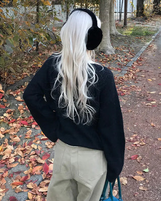 Milk fur earmuffs