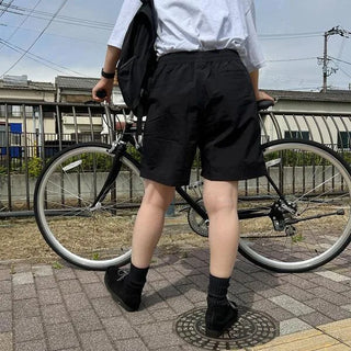 Nylon banding shorts