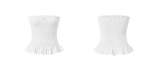 [NOTAWEAR] Mermaid Ruffle Tube Top