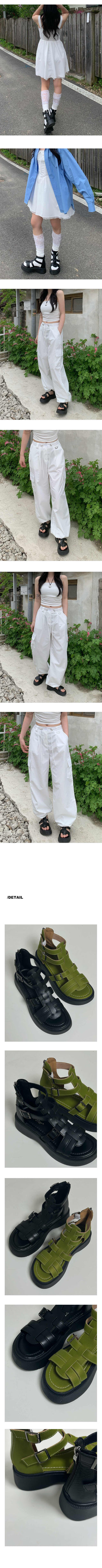 American casual platform sandals