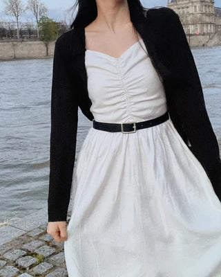 Slim Linen Cardigan - 4 Colors