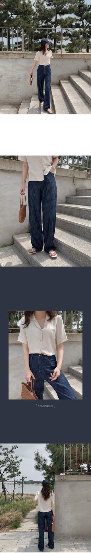 (basic/long) Summer Fit Denim Pants - 4 sizes