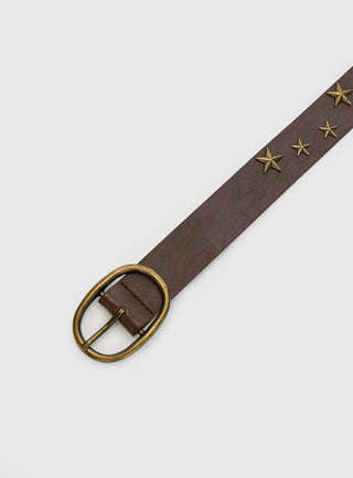Ellara Belt Brown  Gold