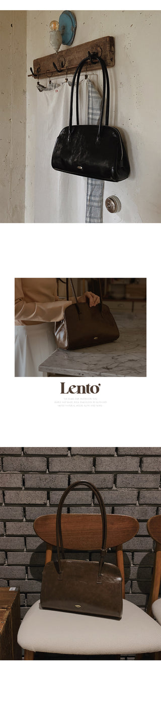 #LENTO. Baguette Tote Bag-4color