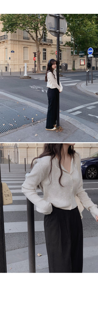 Soft Rib Cardigan - 5 Colors