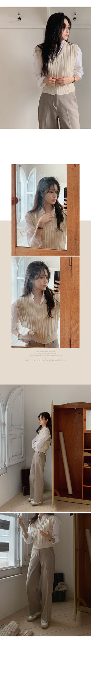 (basic/long) Straight slacks - 4 sizes