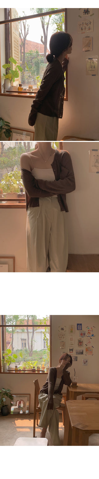 Slim Summer Cardigan - 6 colors