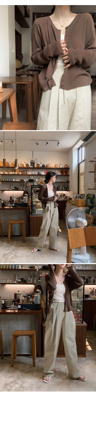 Slim Summer Cardigan - 6 colors
