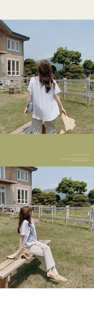 (basic/long) Cool wide pants - 4 colors