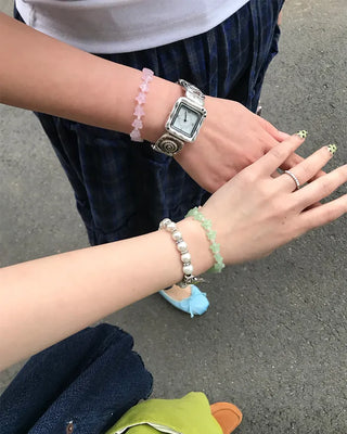 Pastel Star Bead Bracelet