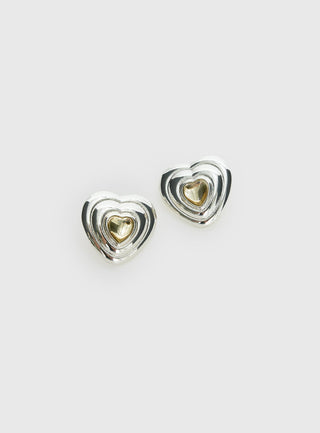 Missouri Stud Earrings Silver  Butter