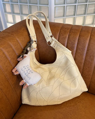 Quilted shoulder bag