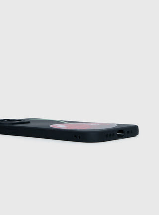 Earnestly iPhone Case Black  Cherry