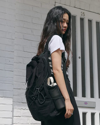 [2nd Re-release] (ORIGINAL) Light Nylon Backpack (black)