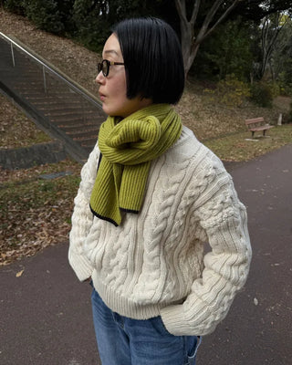 Cable Knit Crew Neck