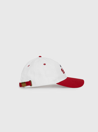 California Trucker Hat Red  White
