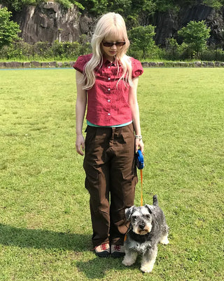 Vintage wide cargo pants