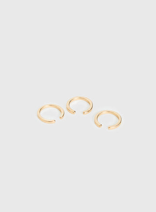 Lunaris Toe Ring Pack Gold
