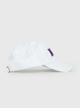 NYU Dad Cap White