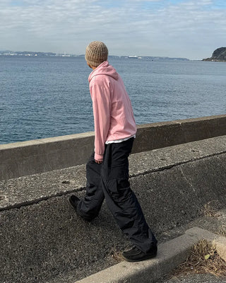 Basic color hoodie