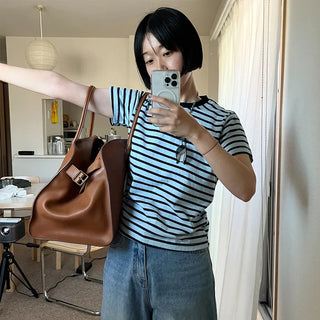 Basic striped T-shirt