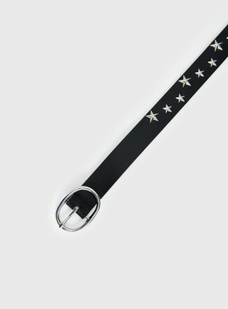 Ellara Belt Black  Silver