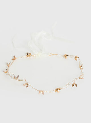 Shining Mirrors Hair Band Gold