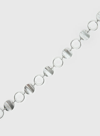 Dawna Circle Belt Silver