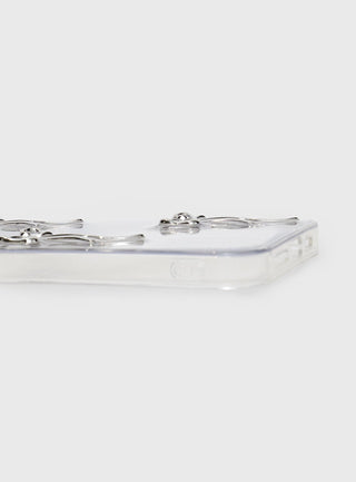 Only Exception iPhone Case Silver