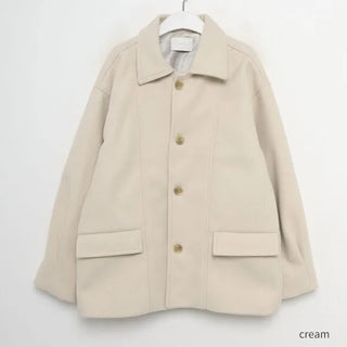Colored single half coat