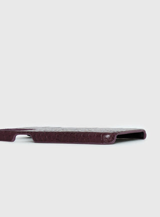 Impossible iPhone Case Red Snake