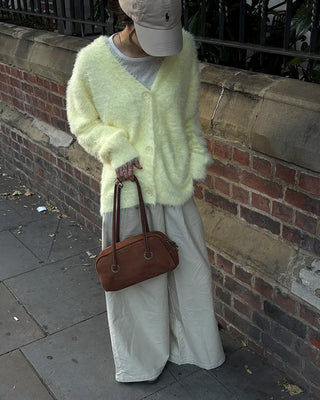 Shaggy cardigan