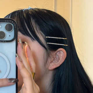 Rhinestone hairpin set