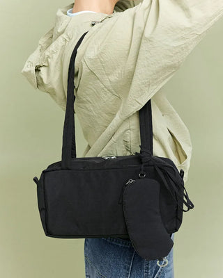[1st Re-release] (ORIGINAL) Brick Nylon Boston Bag (black)