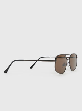 Elevation Aviator Sunglasses Bronze  Brown