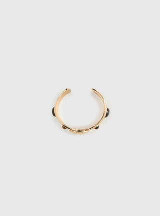 Sun Is Showing Cuff Gold  Brown