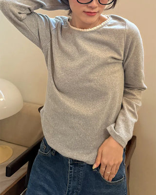 Lace Long Sleeve T-Shirt