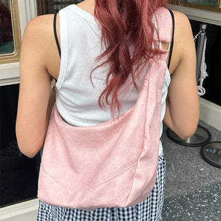 Simple shoulder and crossbody bag