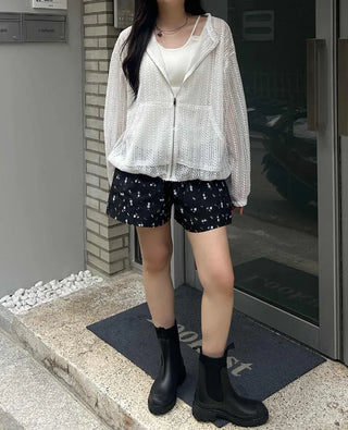 Flower shorts